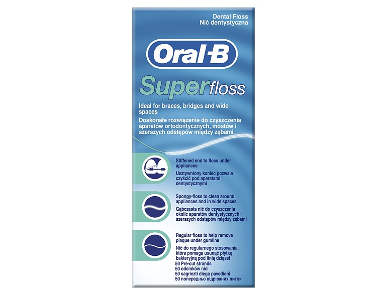 Zahnseide Oral-B Super Floss 1 St.